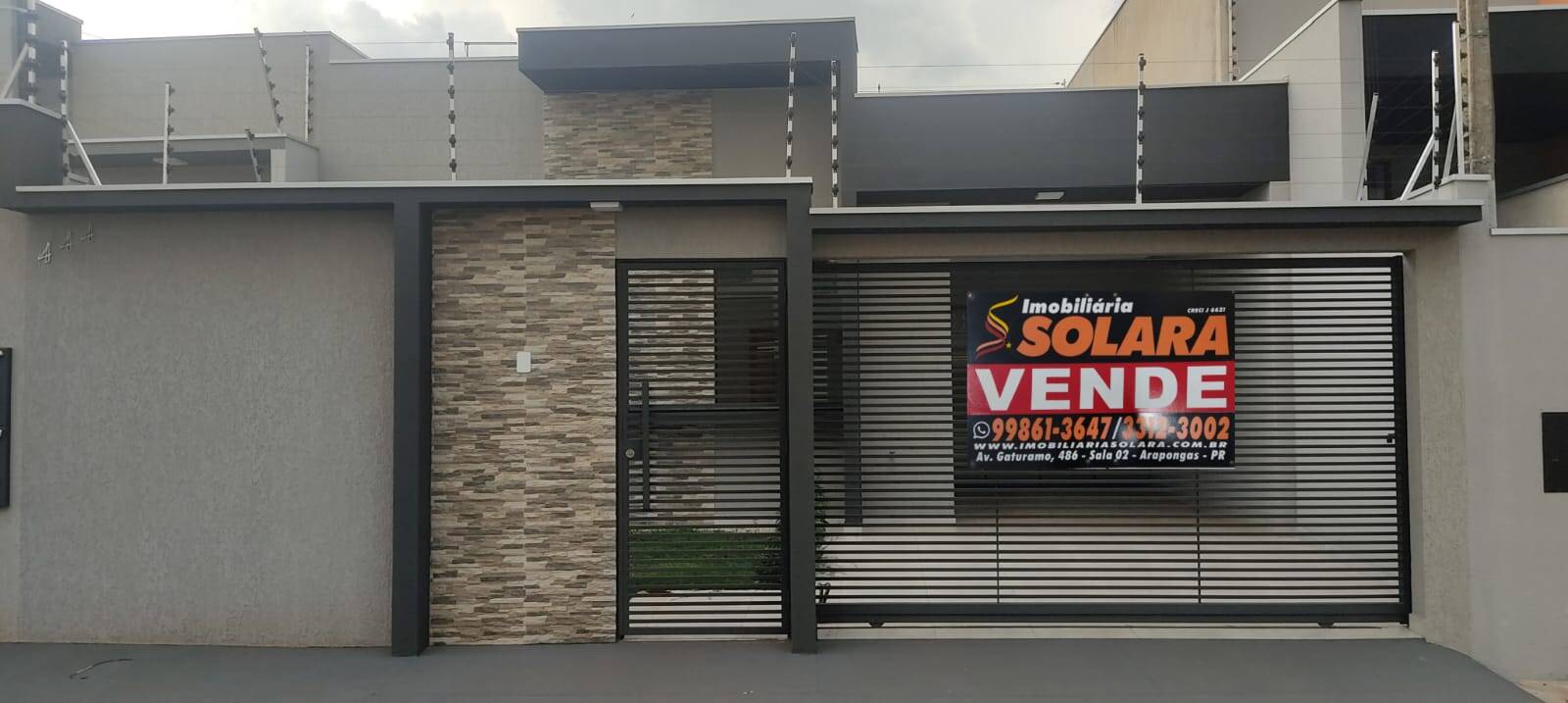 #1374 - Casa para Venda em Arapongas - PR