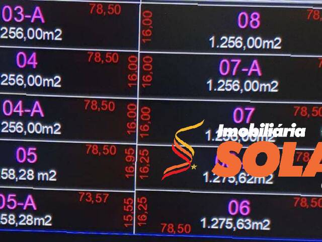 #1012 - Terreno para Venda em Arapongas - PR