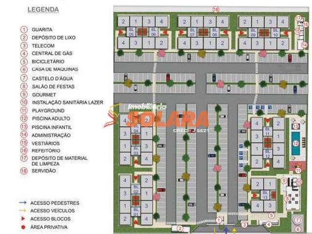 #1828 - Apartamento para Venda em Arapongas - PR - 3
